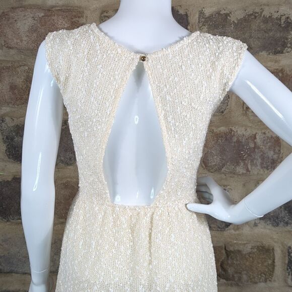 The Impeccable Pig sleeveless fit & flare open back dress woman's size medium - Picture 7 of 13